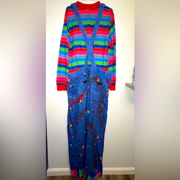 Adult Chucky Costume Deluxe - Picture 3 of 13